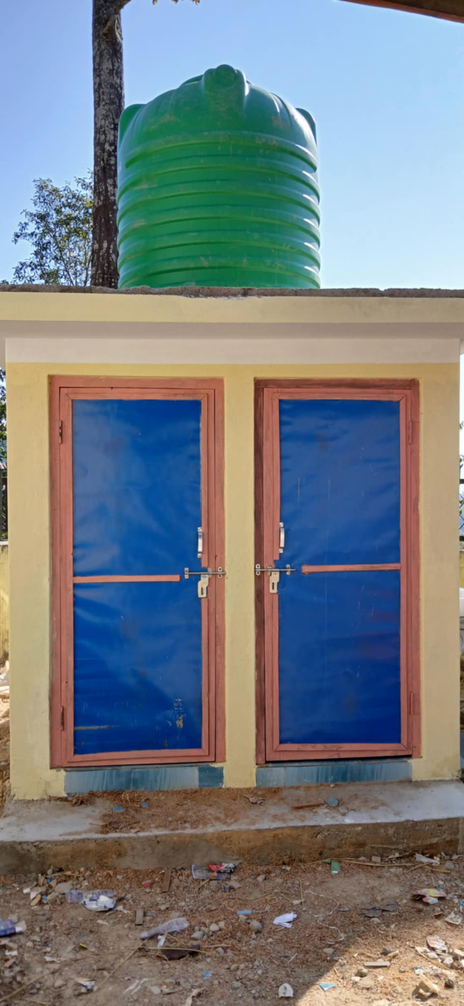 Girls Toilet Project : Shree Kalika Secondary School, Pallorampur, Sindhuli