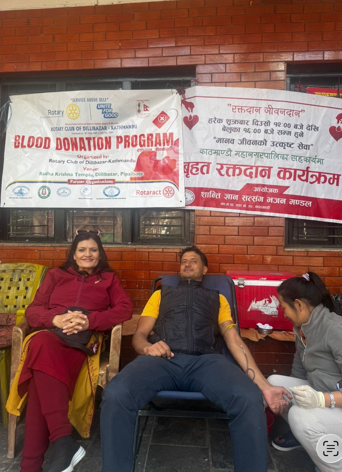 Monthly Blood Donation Campaign