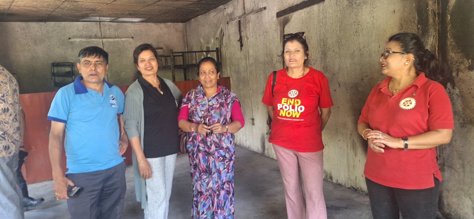 Relief Materials Distribution to Anamnagar Police Station