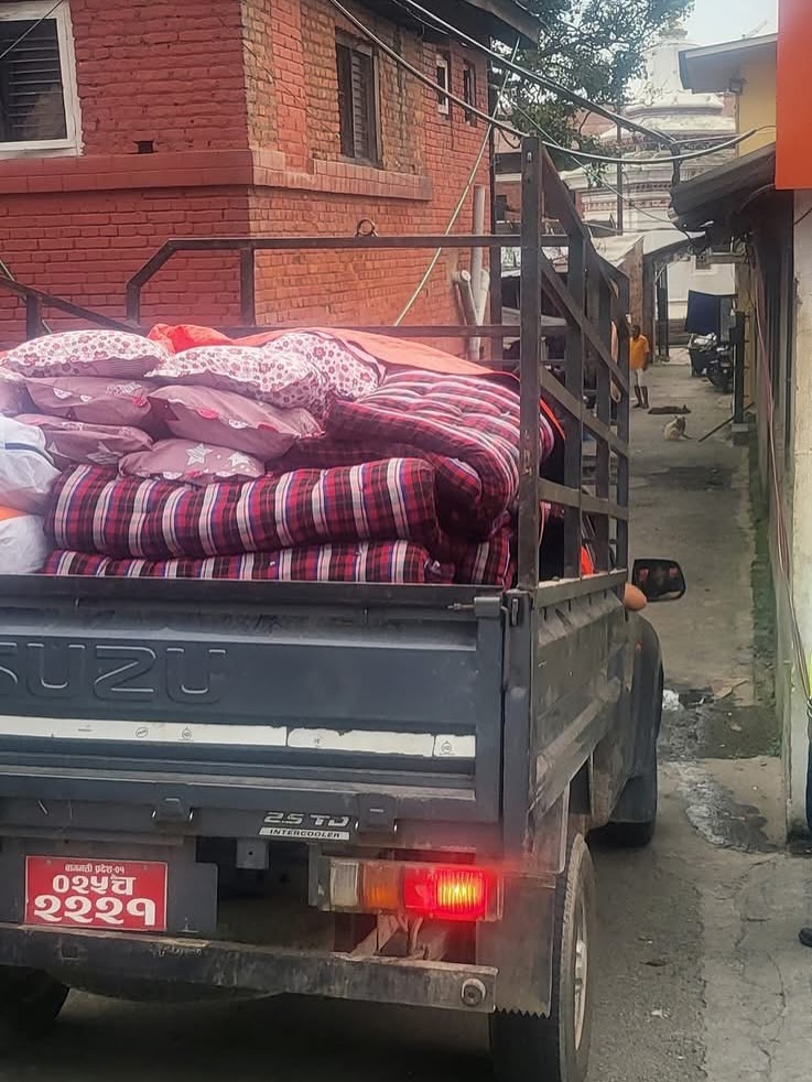 Reconstruction of Thapathali Traffic Police Post and Handover of Sirak-Dasna, Beds and Other Materials