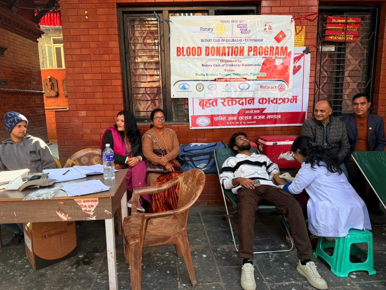 Monthly Blood Donation
