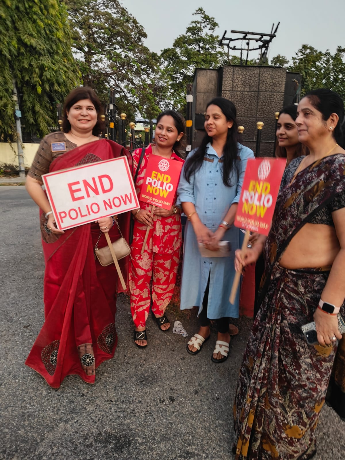 World Polio Day Candle Lighting Awareness Campaign