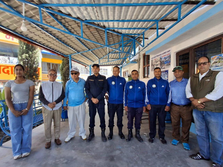 Distribution of Track Suits in Thali Police Station