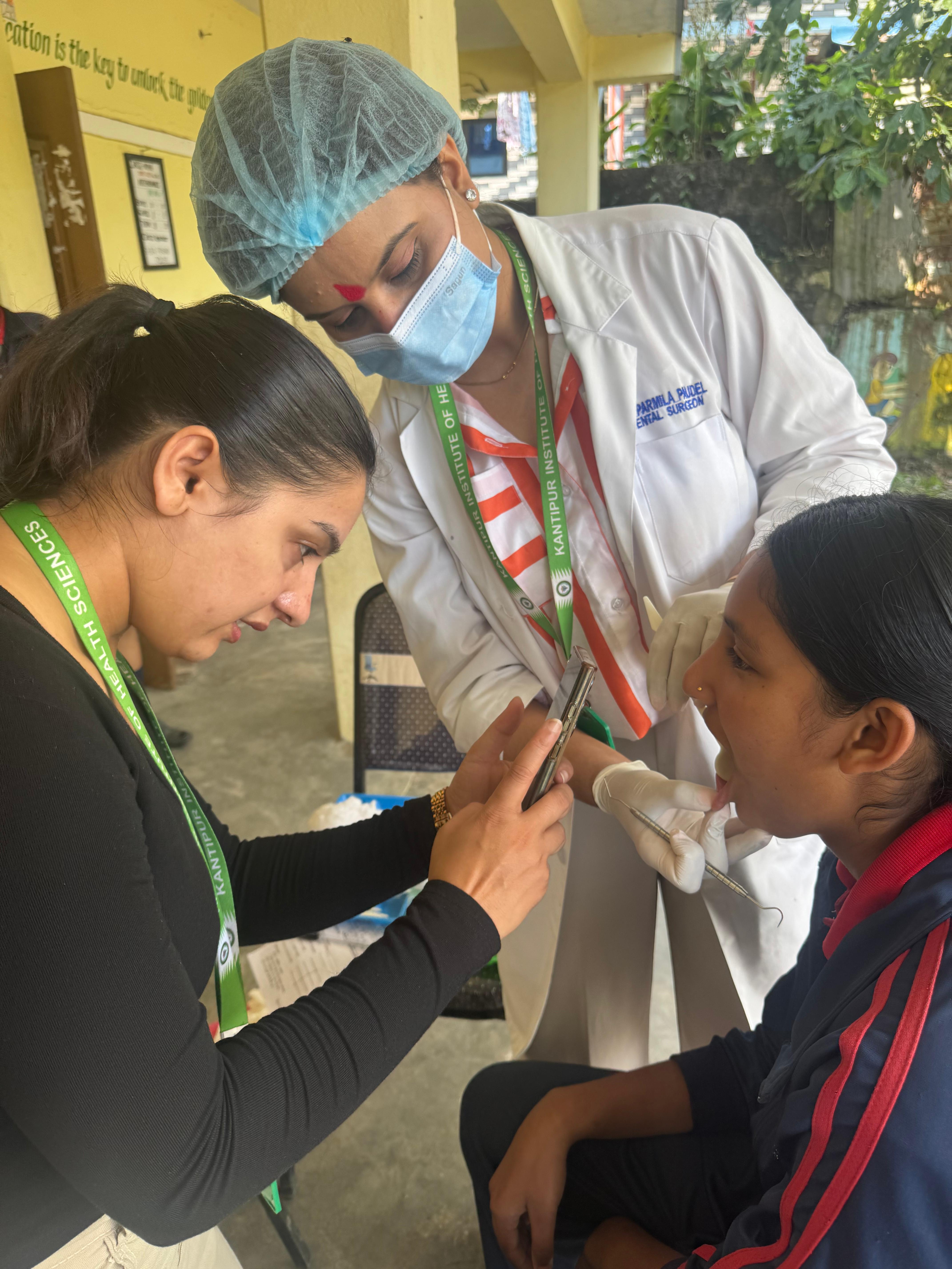Dental and oral health awareness and check-up