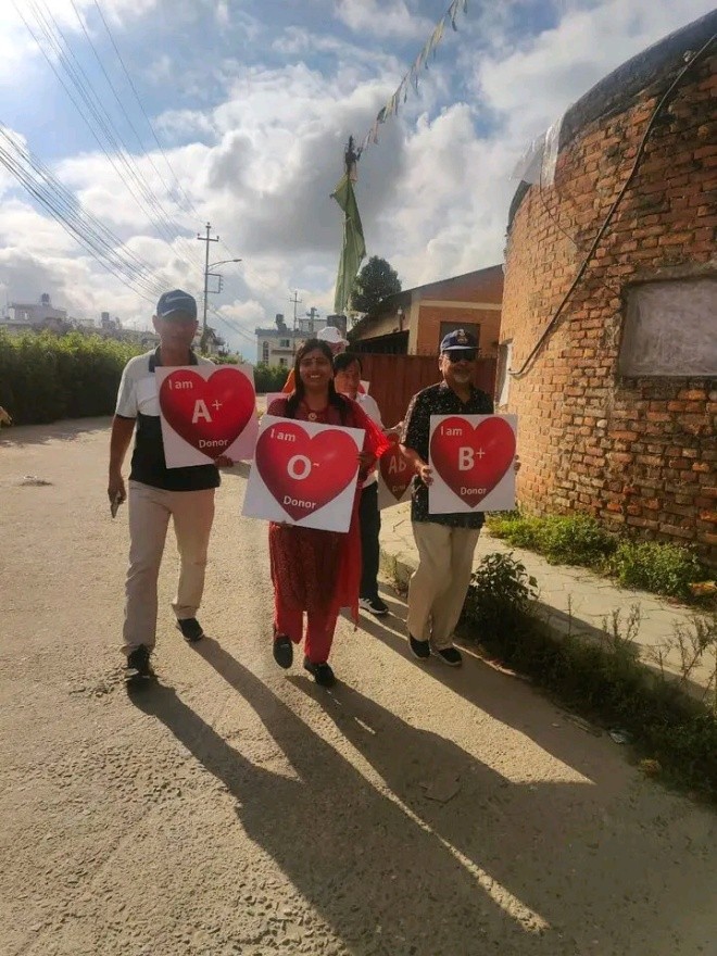 International Blood Donation Drive