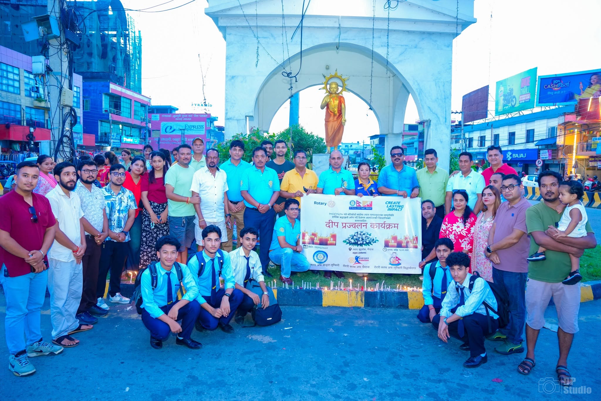 Prayer with Deep Prajwalan for Bhotekoshi Rasuwa Nuwakot Flood Victims