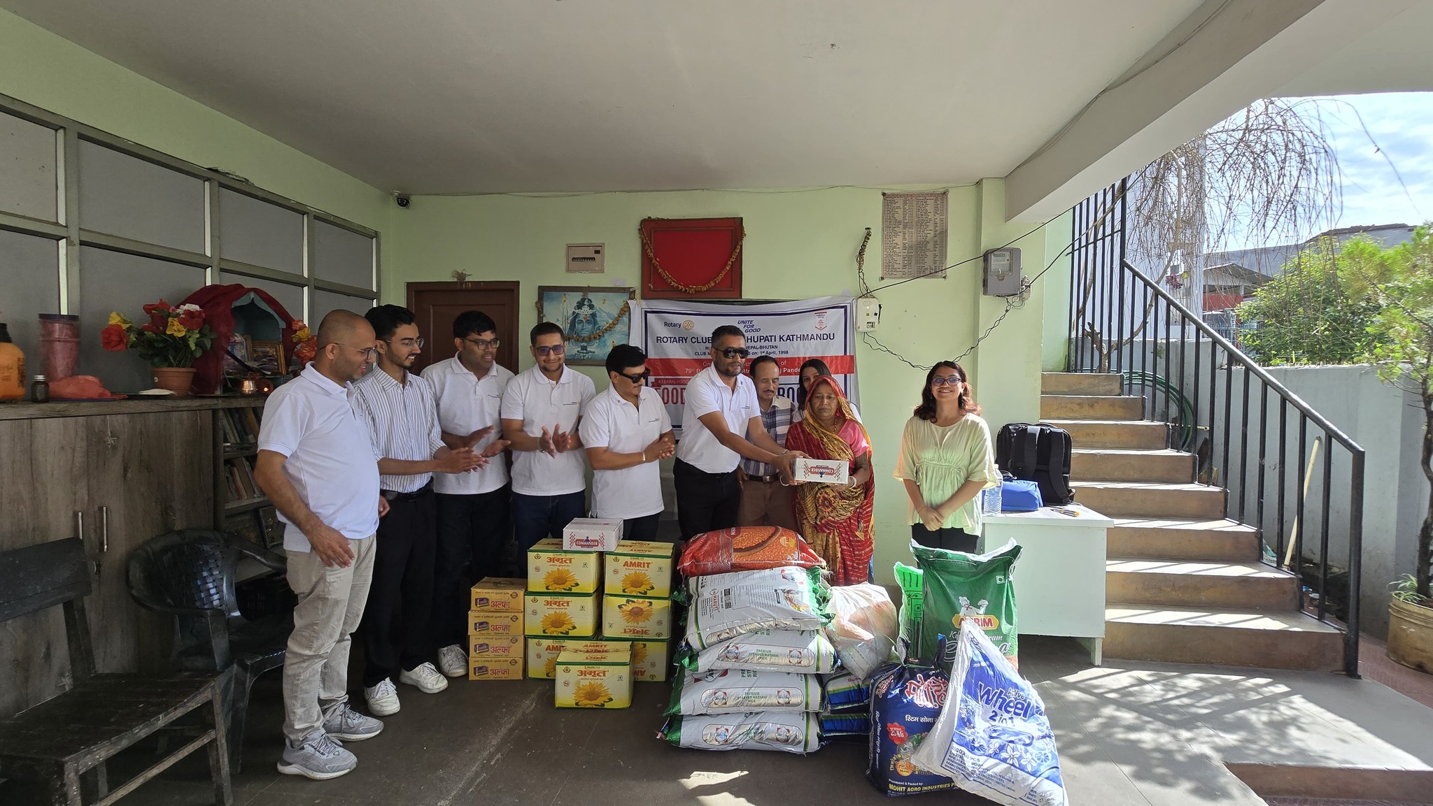 Essential Supplies at Arogya Birami Ashram and Spinal Injury Network
