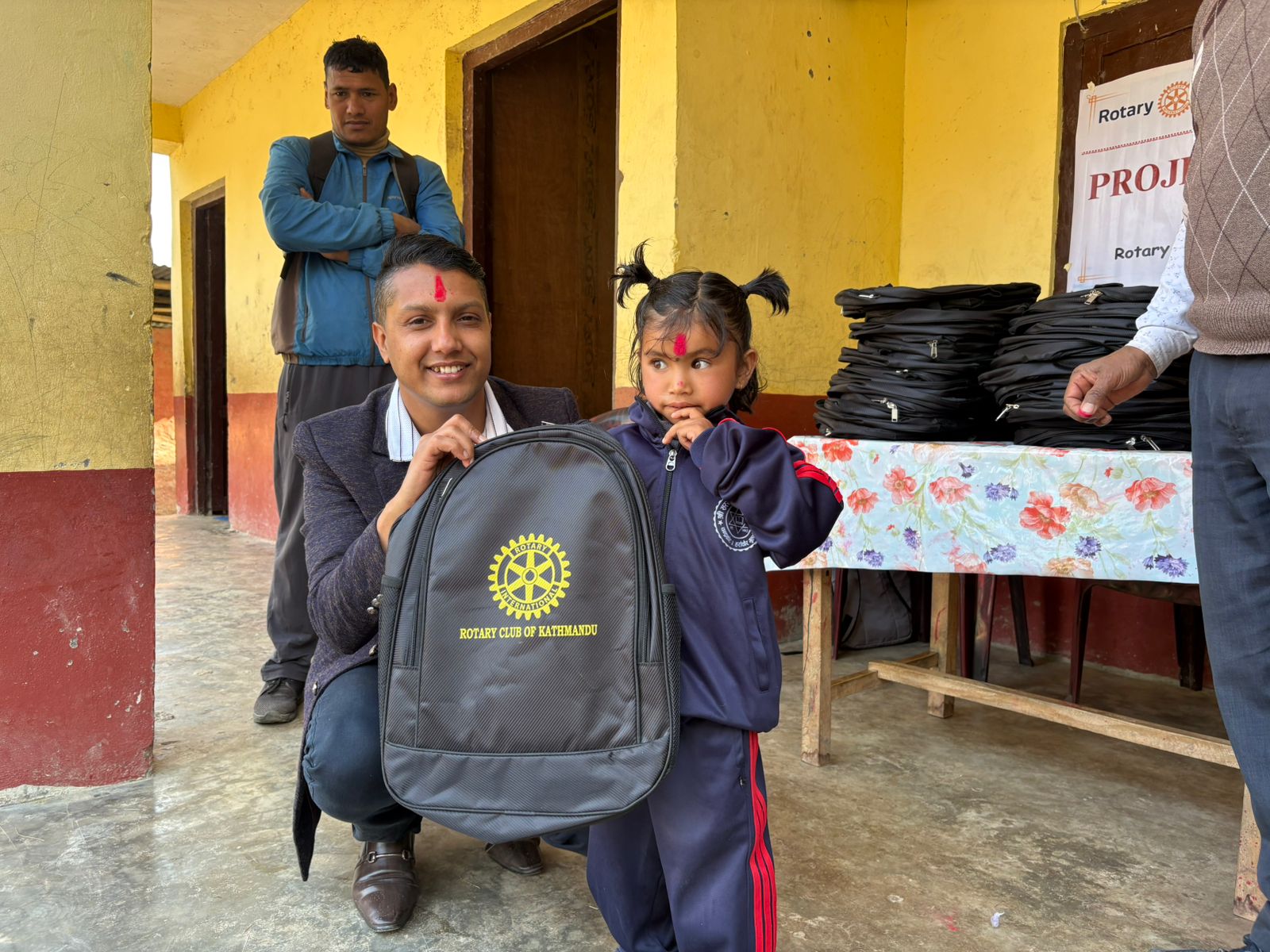 Project Jhola - Shree Saraswati Basic School,