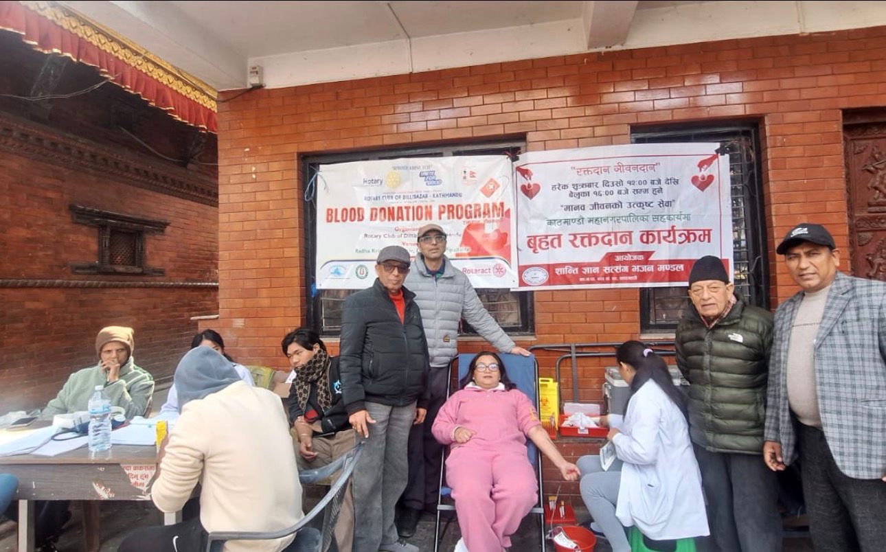 Monthly Blood Donation