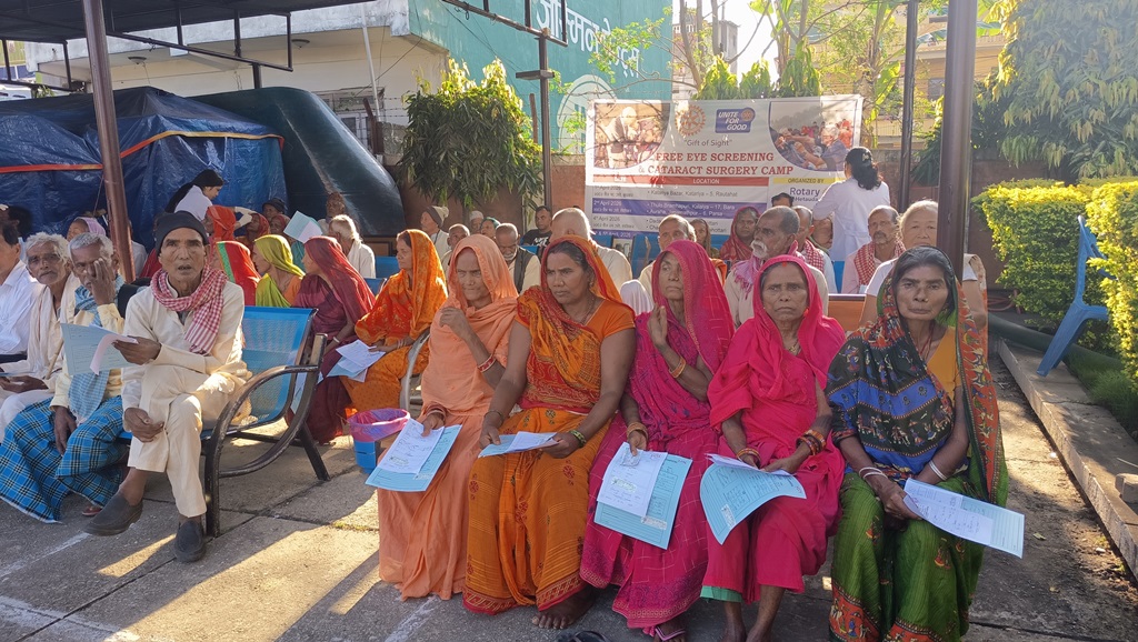 The third phase of the comprehensive eye screening and cataract surgery camp has been completed.