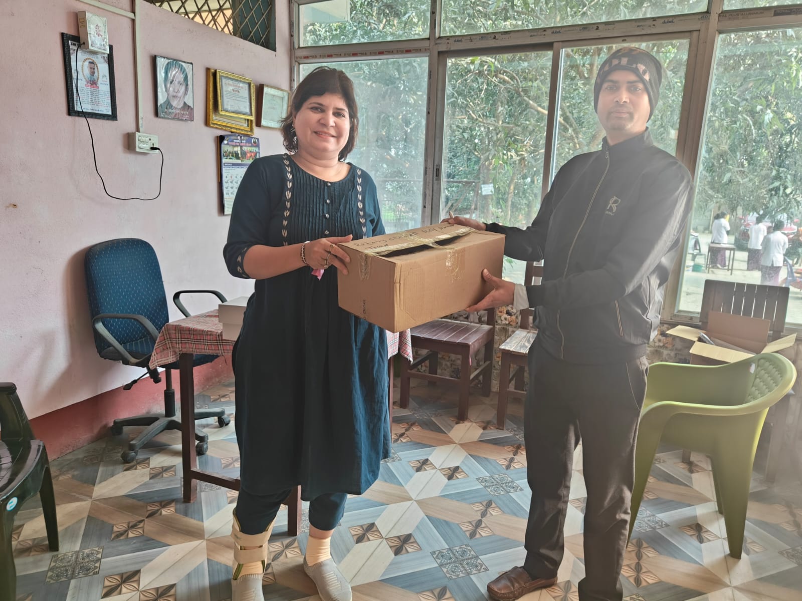 Medicine Support to Cataract Surgeries – Donation of Eye Medicines to Ramlal Golchha Eye Hospital