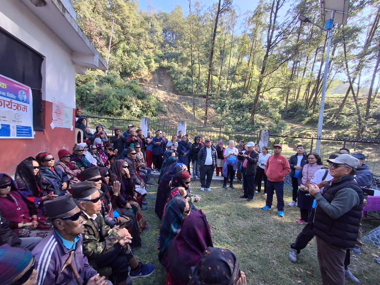 Bhujung, Lamjung Eye Camp