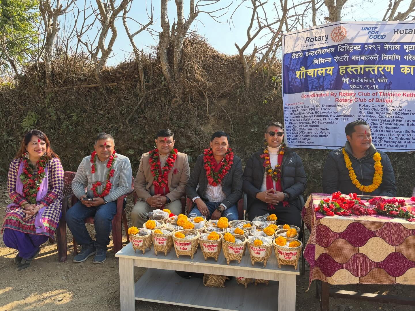 Community Toilet Handover